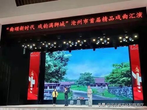 曲頌新時代 戲韻滿獅城 滄州市首屆精品戲曲匯演活動成功舉辦